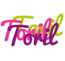 Toril flowers logo