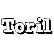 Toril snowing logo