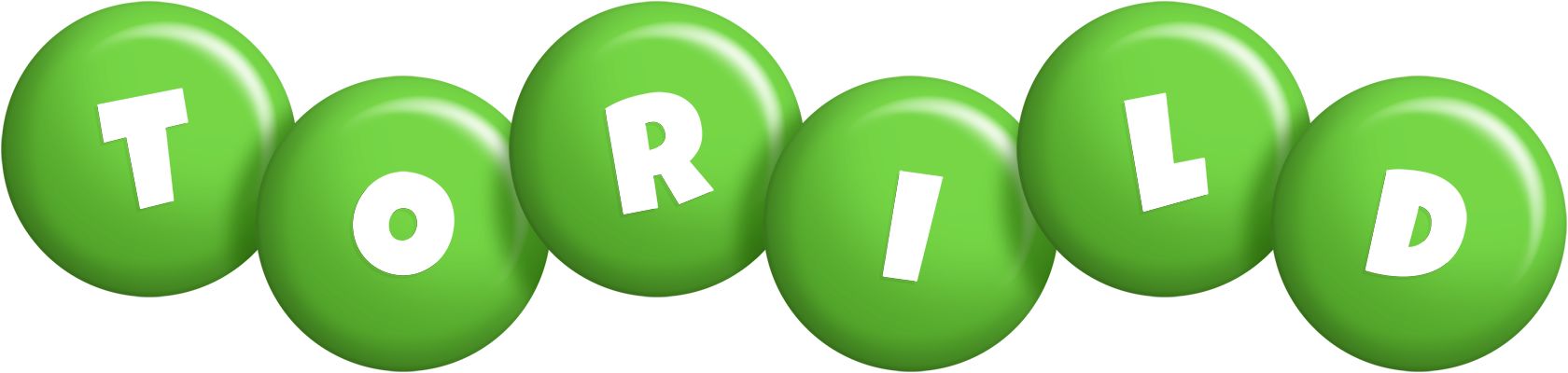 Torild candy-green logo