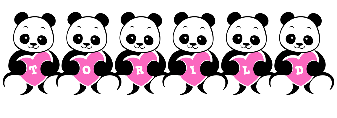 Torild love-panda logo