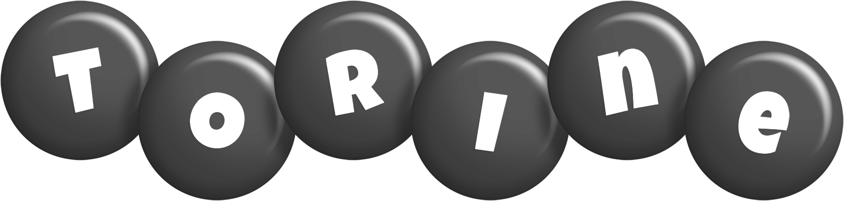 Torine candy-black logo