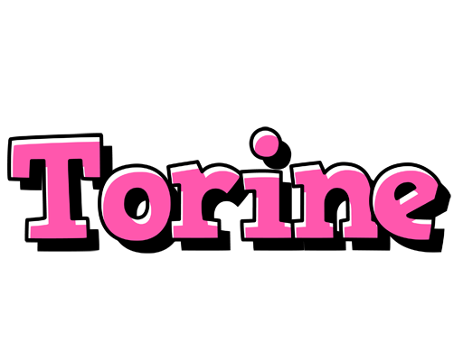 Torine girlish logo