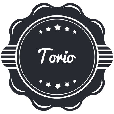 Torio badge logo