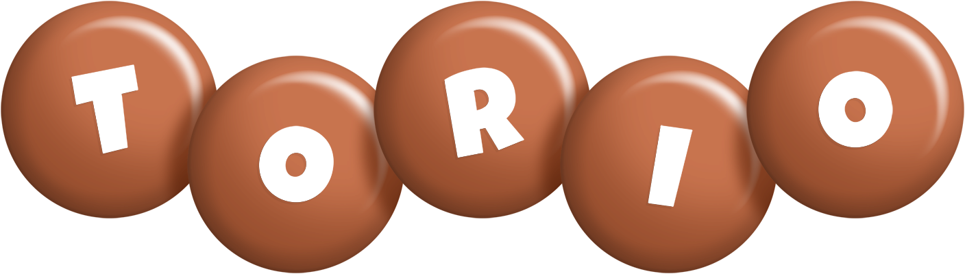 Torio candy-brown logo