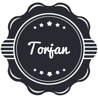 Torjan badge logo