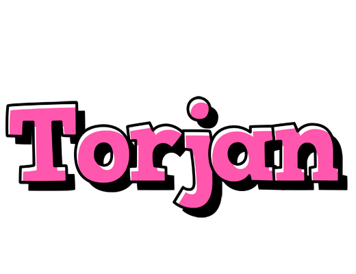Torjan girlish logo