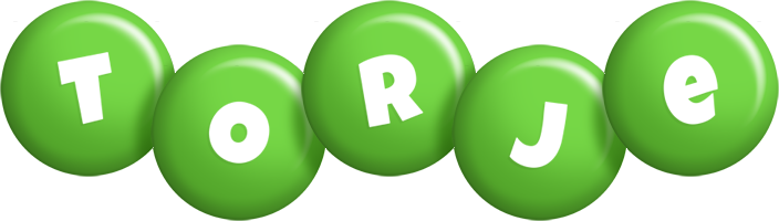 Torje candy-green logo