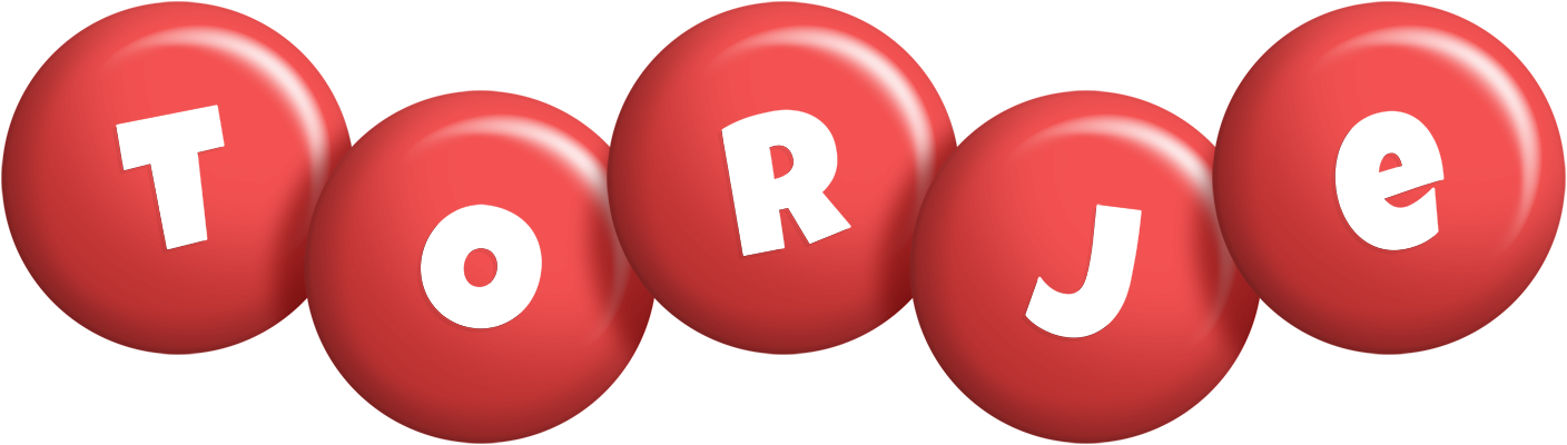Torje candy-red logo