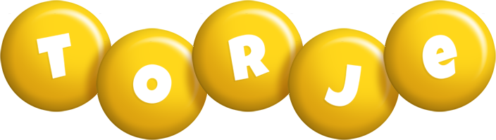 Torje candy-yellow logo