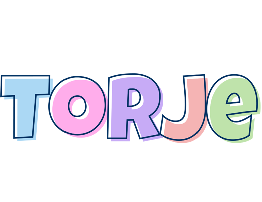 Torje pastel logo
