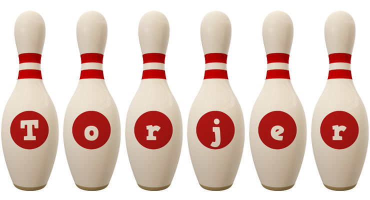 Torjer bowling-pin logo