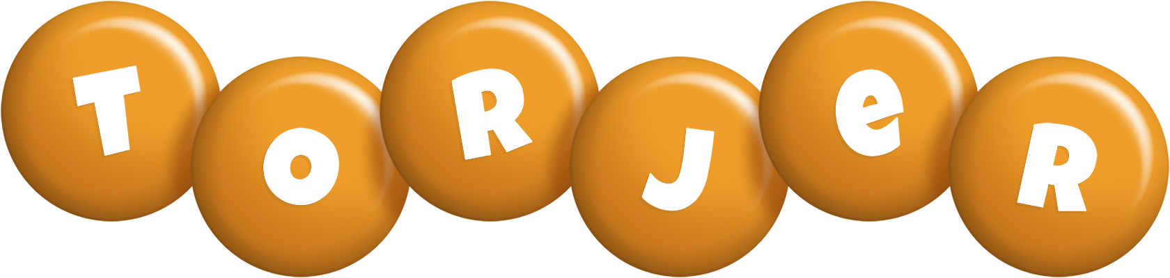 Torjer candy-orange logo