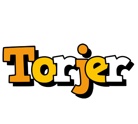 Torjer cartoon logo