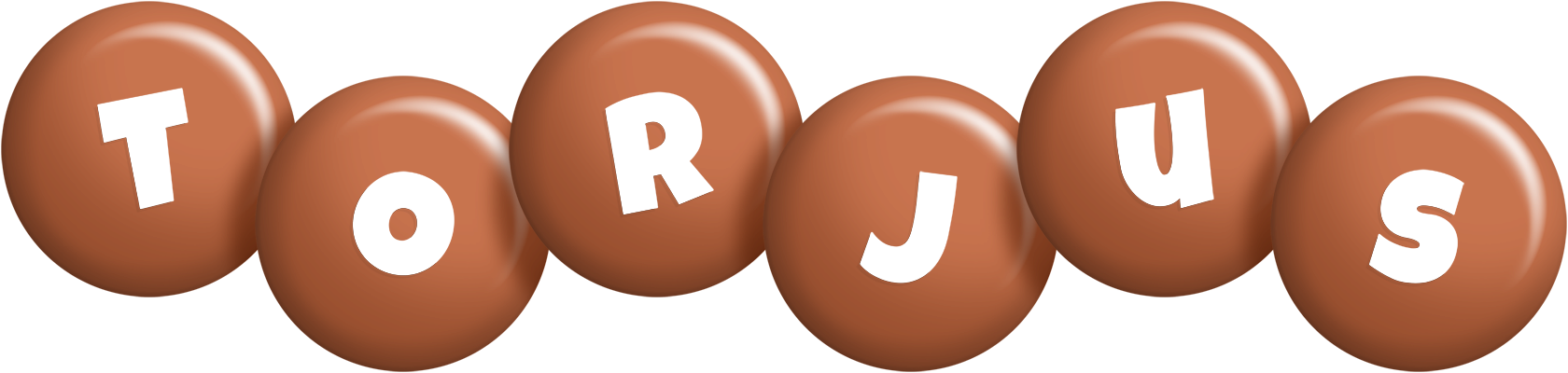 Torjus candy-brown logo