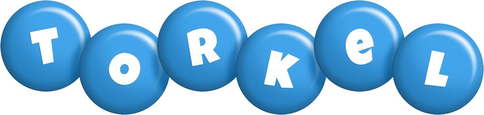 Torkel candy-blue logo