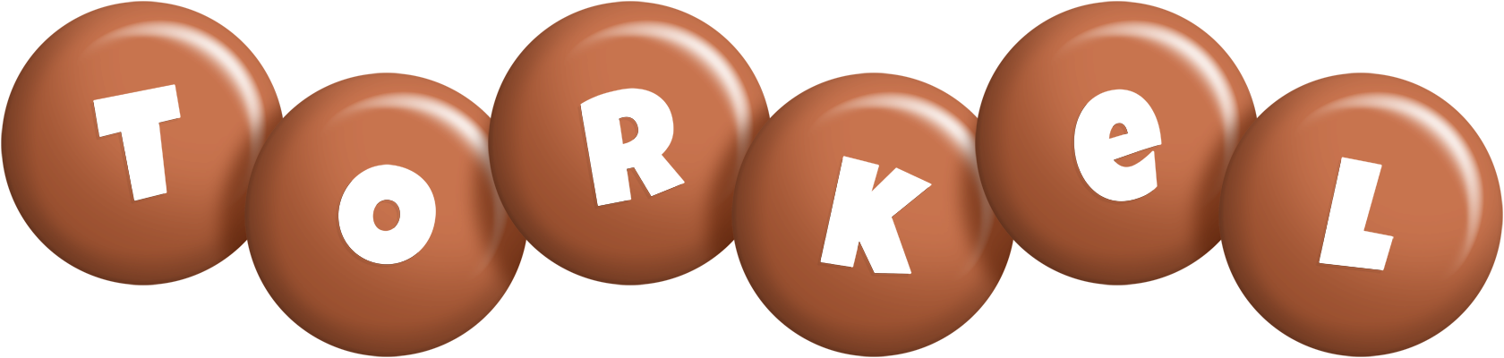 Torkel candy-brown logo