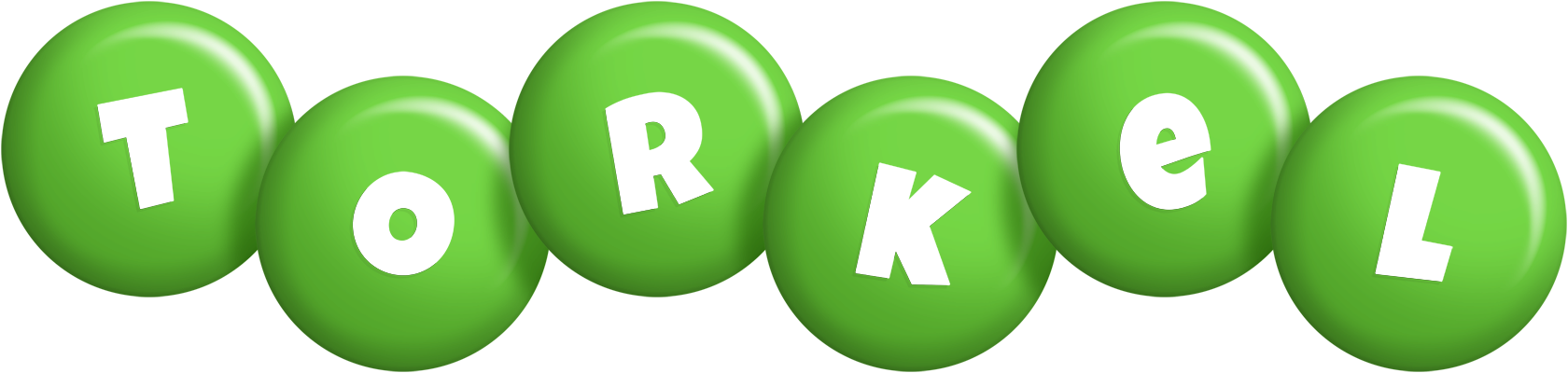 Torkel candy-green logo