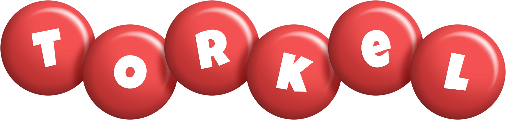 Torkel candy-red logo