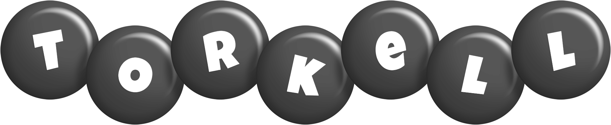 Torkell candy-black logo