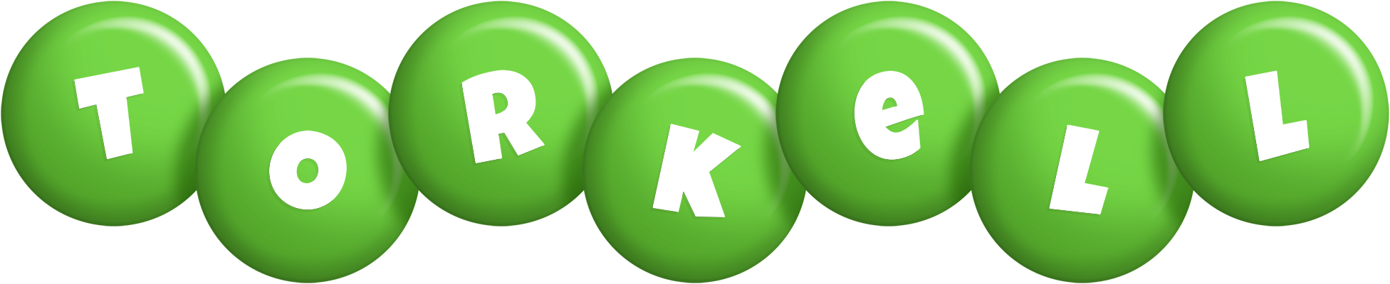 Torkell candy-green logo
