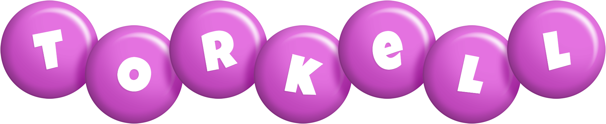 Torkell candy-purple logo