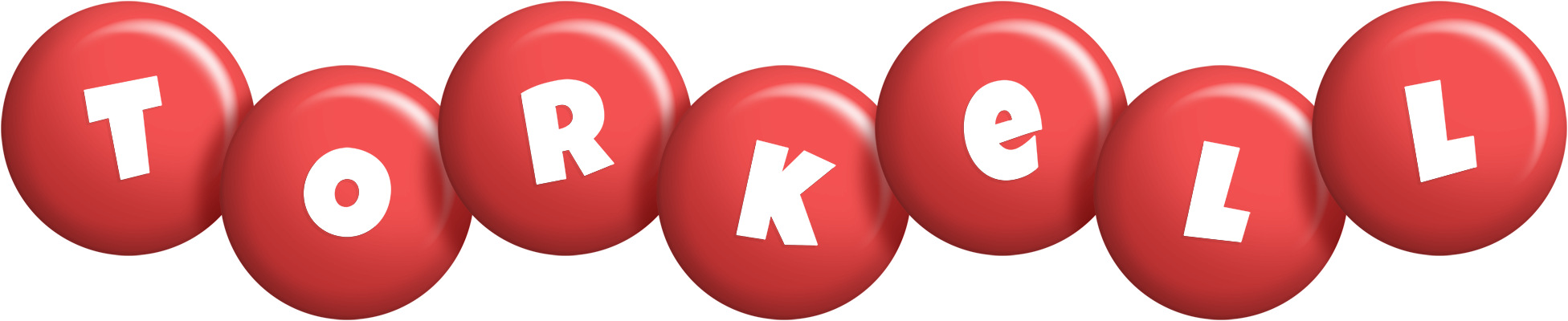 Torkell candy-red logo