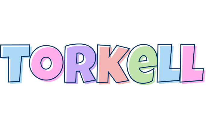 Torkell pastel logo