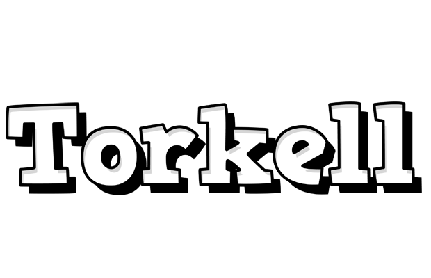 Torkell snowing logo
