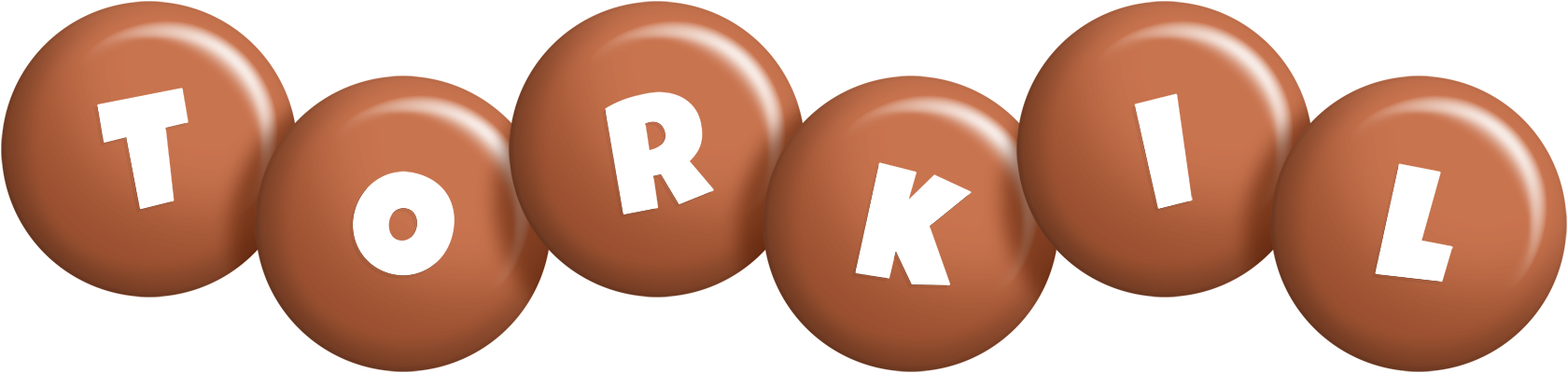 Torkil candy-brown logo