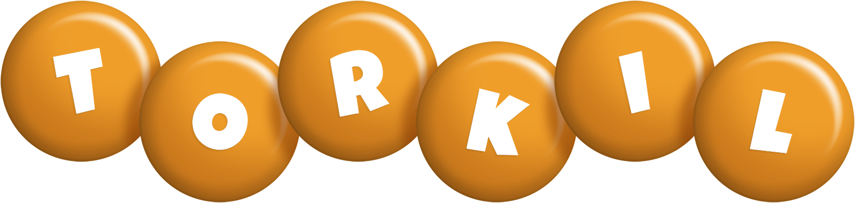Torkil candy-orange logo