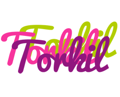 Torkil flowers logo