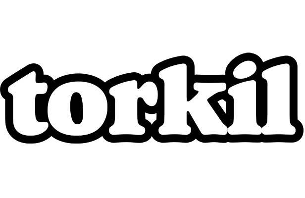 Torkil panda logo