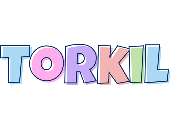 Torkil pastel logo