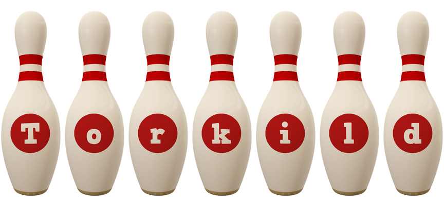 Torkild bowling-pin logo