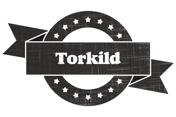 Torkild grunge logo