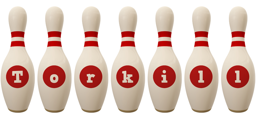 Torkill bowling-pin logo
