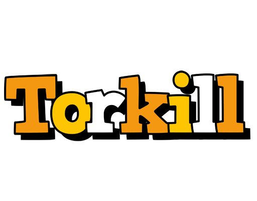Torkill cartoon logo