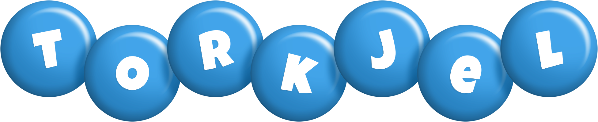 Torkjel candy-blue logo