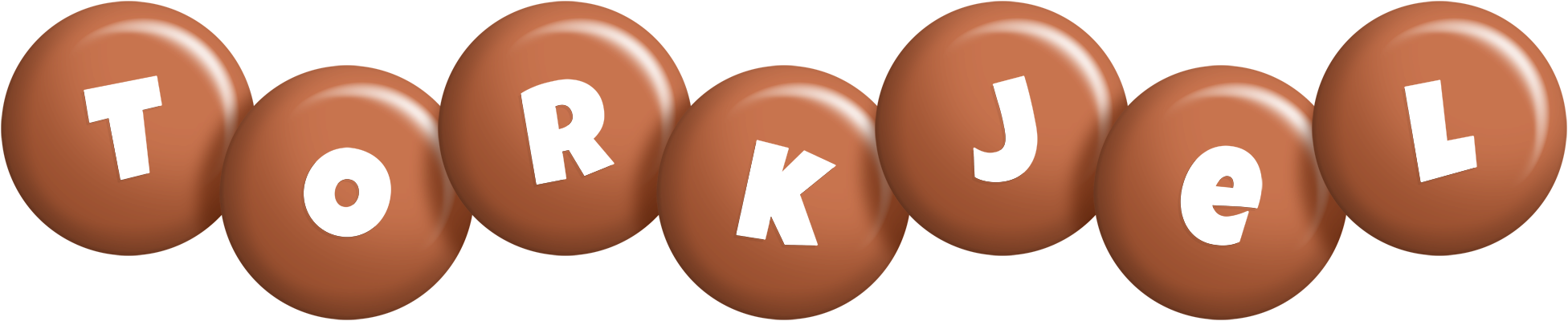 Torkjel candy-brown logo