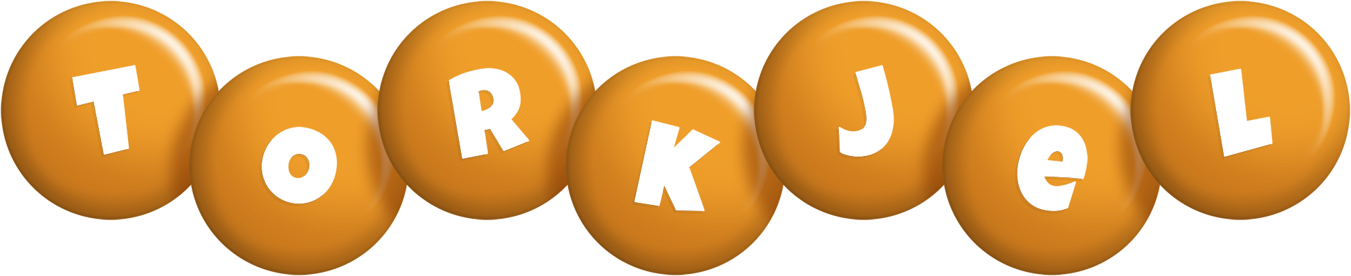 Torkjel candy-orange logo