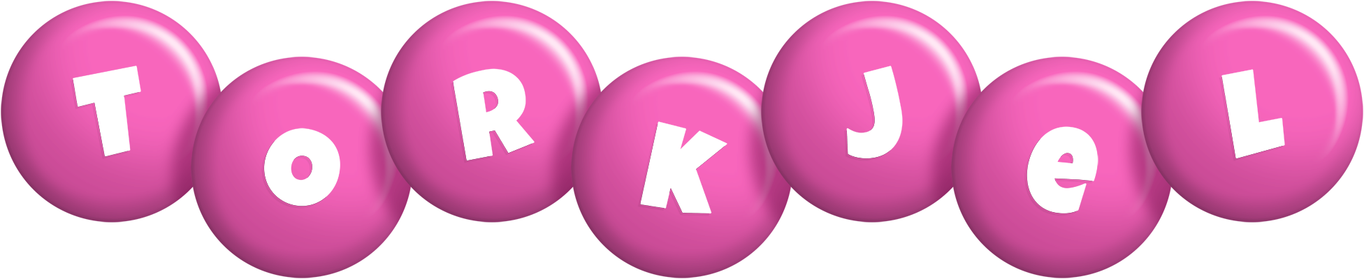 Torkjel candy-pink logo