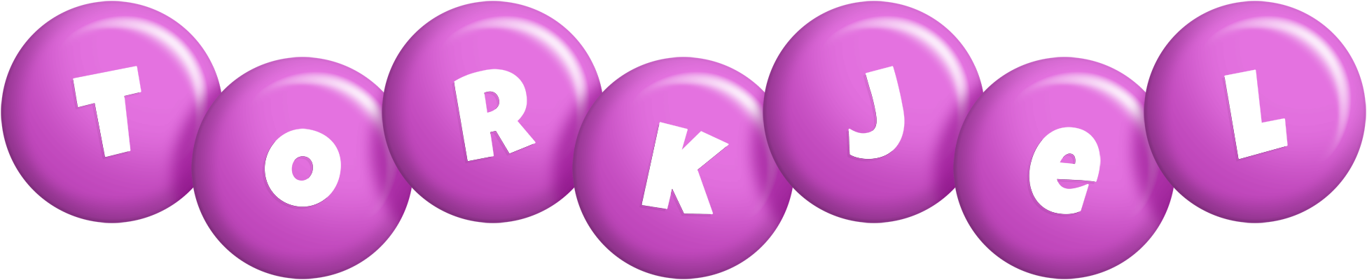 Torkjel candy-purple logo