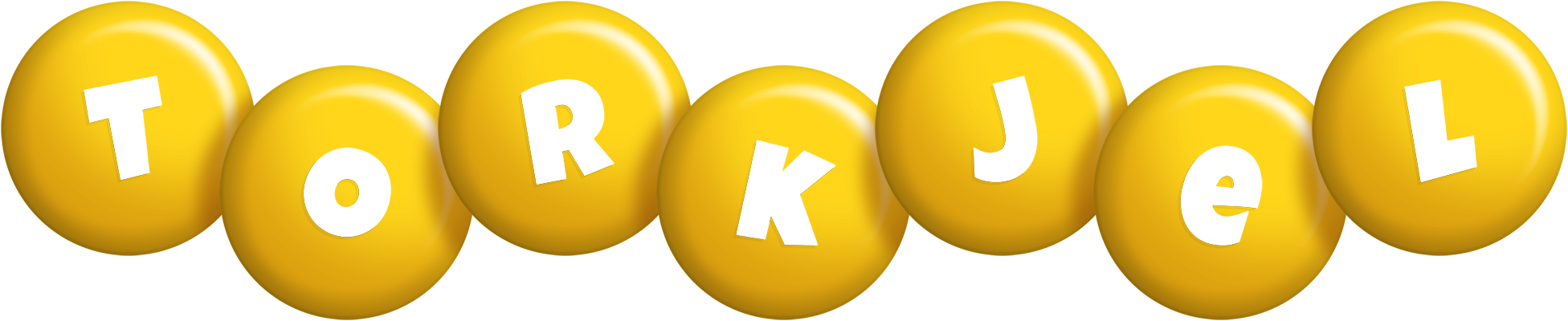 Torkjel candy-yellow logo