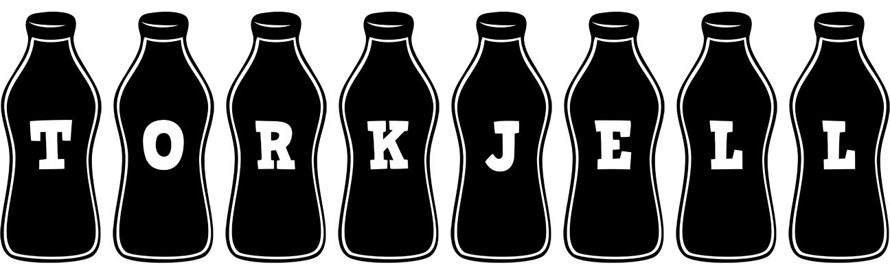 Torkjell bottle logo