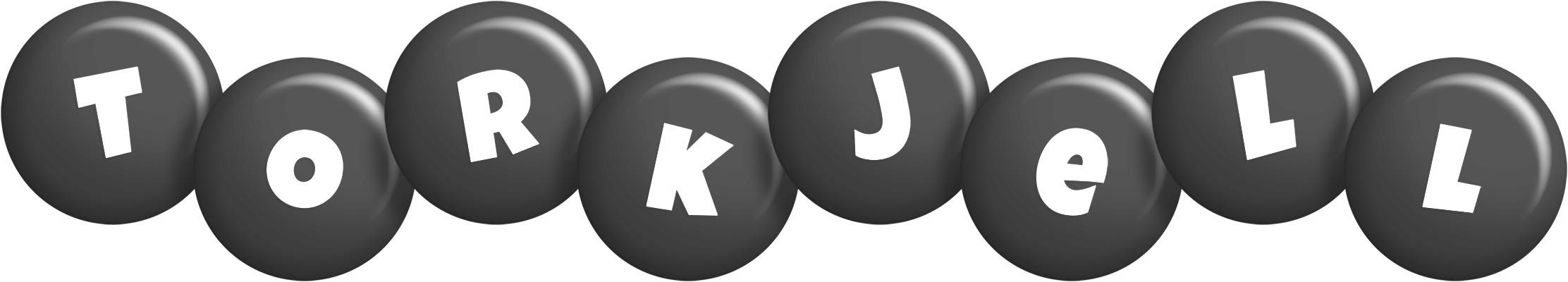 Torkjell candy-black logo