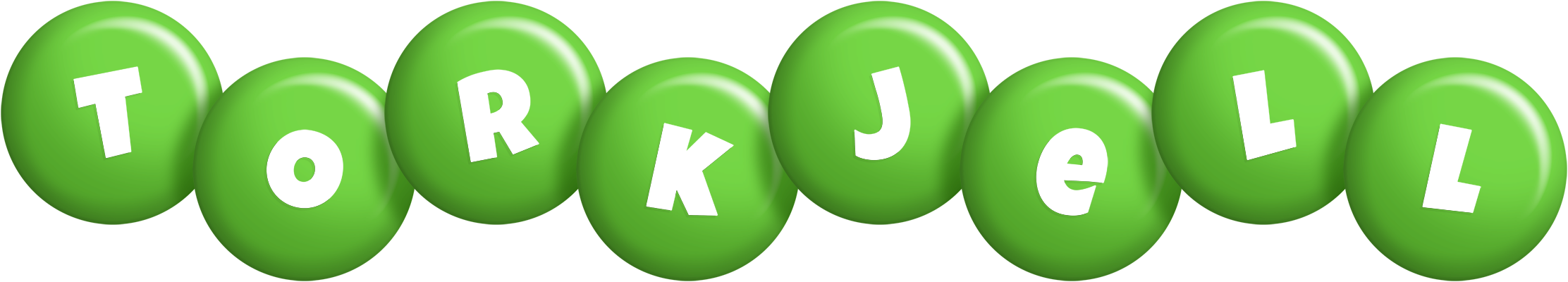 Torkjell candy-green logo