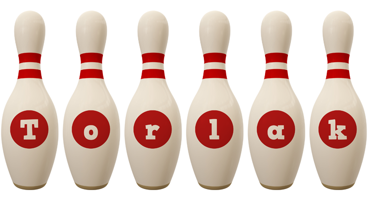 Torlak bowling-pin logo