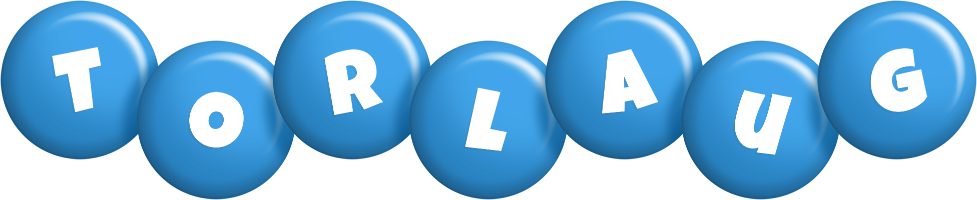 Torlaug candy-blue logo