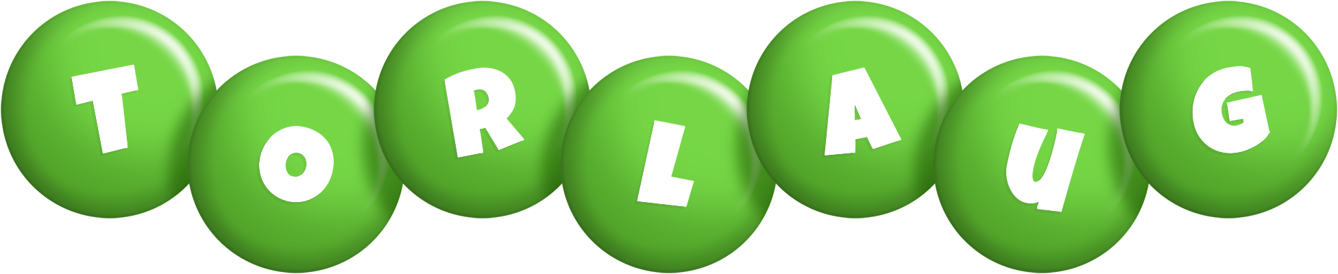 Torlaug candy-green logo