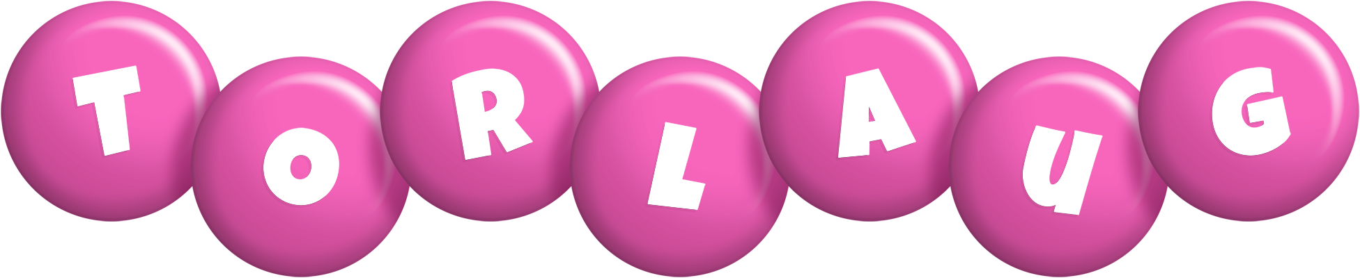 Torlaug candy-pink logo